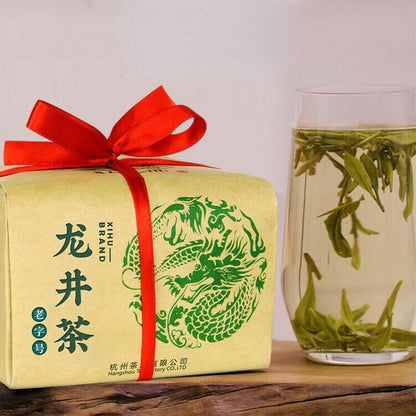 200g Chinese Yu Qian Xi Hu Longjing Tea Long Jing Spring Dragon Well Green Tea
