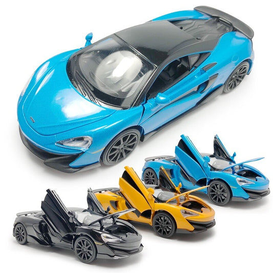 1/32 Scale McLaren 600LT Model Car Diecast Toy Cars Toys for Boys Kids Gifts