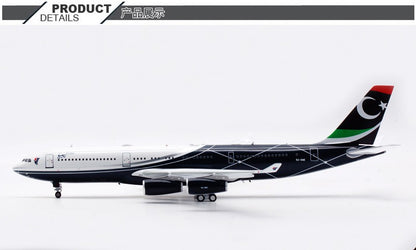 1:200 InFlight Libya Airlines Airbus A340-200 Airplane Diecast Aircraft Model