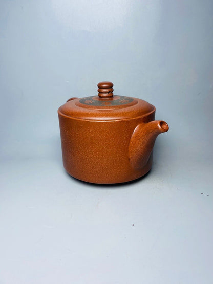 Chinese Yixing Zisha Clay Handmade Exquisite Teapot （百福壶 底款：顾景舟）