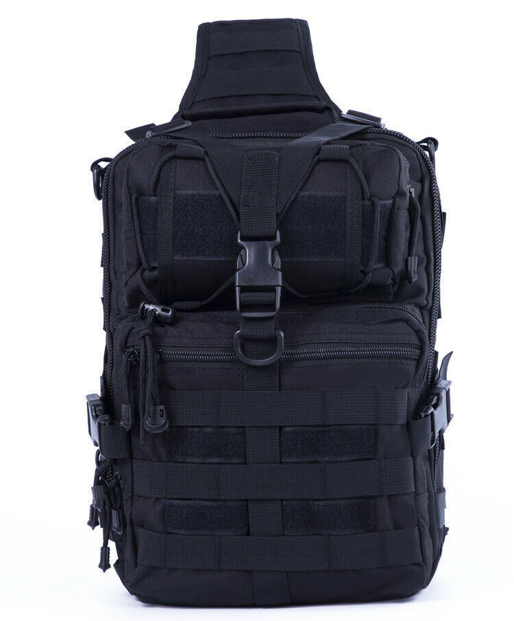 Tactical Pack Sling Backpack Rucksack Bag for Hiking Camping Hunting trekking