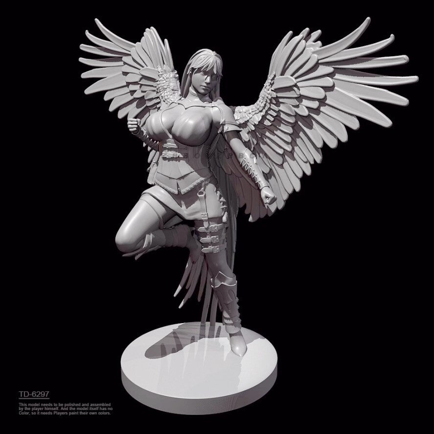 1/24 resin figure model Flying Feather Goddess B 3D print unassembled unpainted