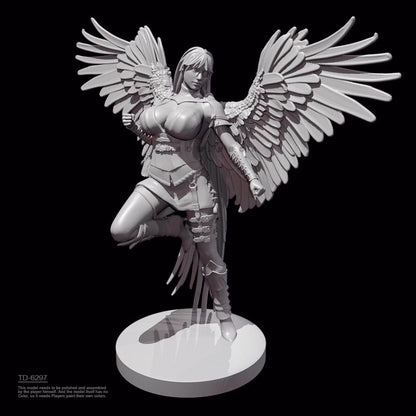 1/24 resin figure model Flying Feather Goddess B 3D print unassembled unpainted
