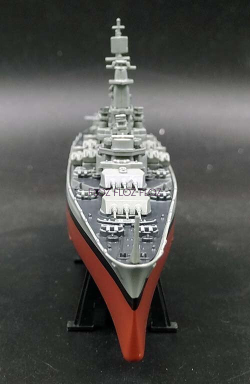 FloZ WWII Battleship USS Massachusetts BB-59 1/1000 diecast Model Ship