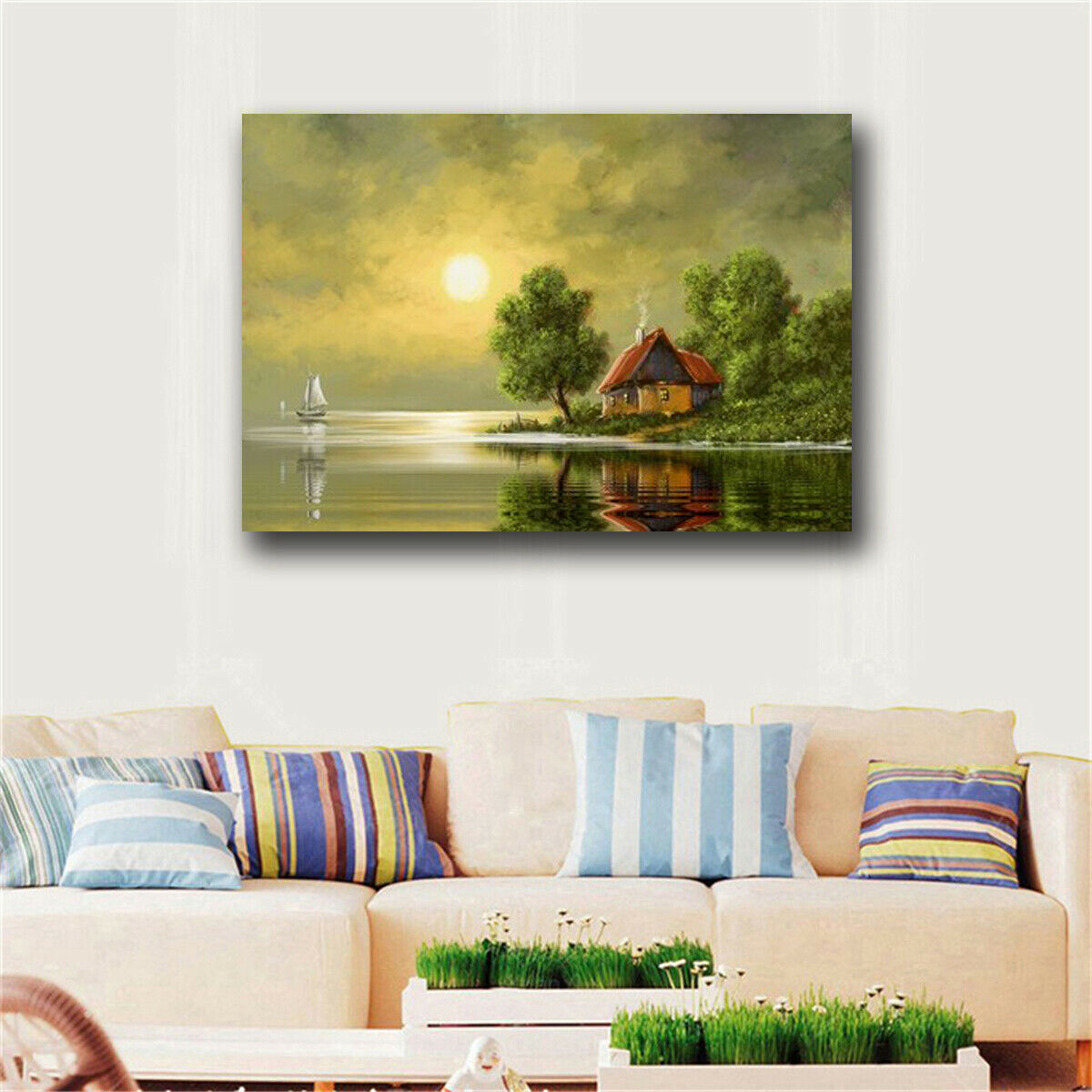 Seascape Wall Art Painting Canvas Prints for Living Room Home Decor