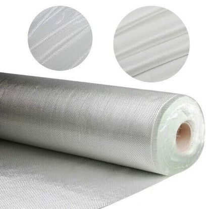 Fiberglass Fabric Cloth 1.27x1m Glass Fibers Non-Woven Plain Weave DIY Materials