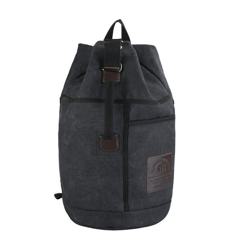 Men's Bag Sports Bag Canvas Backpacks School Bag Hiking Travel Backpacks