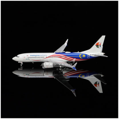 1:400 JC Wings Malaysia Airlines BOEING 737 MAX 8 Airplane Diecast Plane Model