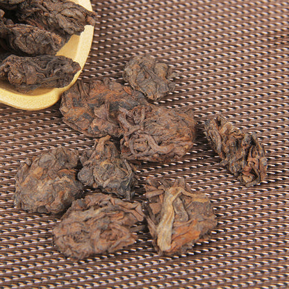 Supreme Aged Golden Bud Lao Cha Tou Pu-erh Loose Tea Ripe Pu'er Nubs Nugget Tea