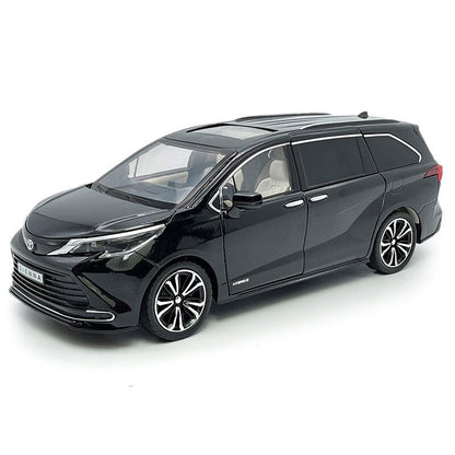 1/24 Sienna MPV Model Toy Car Metal Diecast Toy Vehicle Boys Toys for Kids Gifts