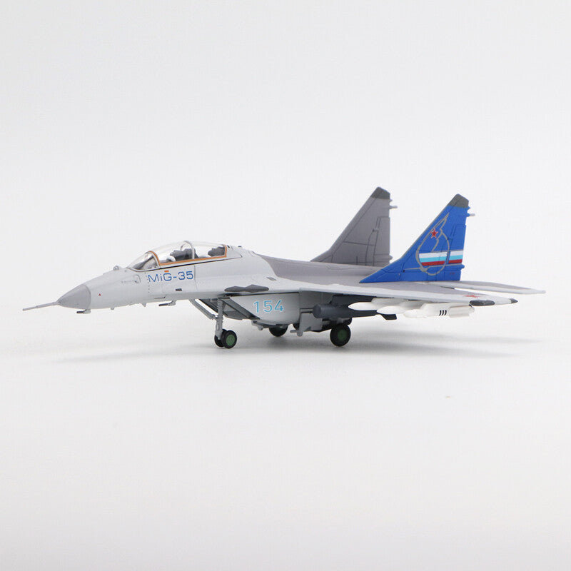 RUSSIAN MIG-35 Fulcrum #154 1/100 diecast plane model aircraft