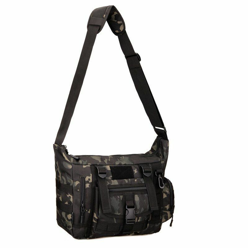 Tactical Sling Bag Waterproof Tactical Shoulder Laptop Bag Travel Hiking Outdoor