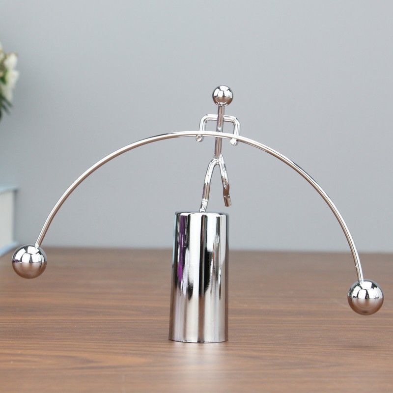 Newton Cradle Balance Steel Balls Creative Toys School Physics Teaching Supplies