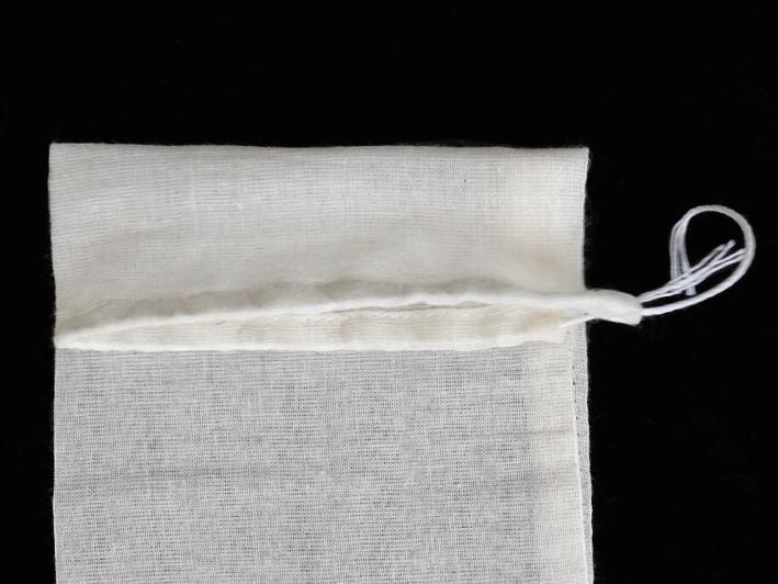 100 PCS 4x6 Cotton Muslin Drawstring Reusable Bags Packing Bath Soap Herbs Tea