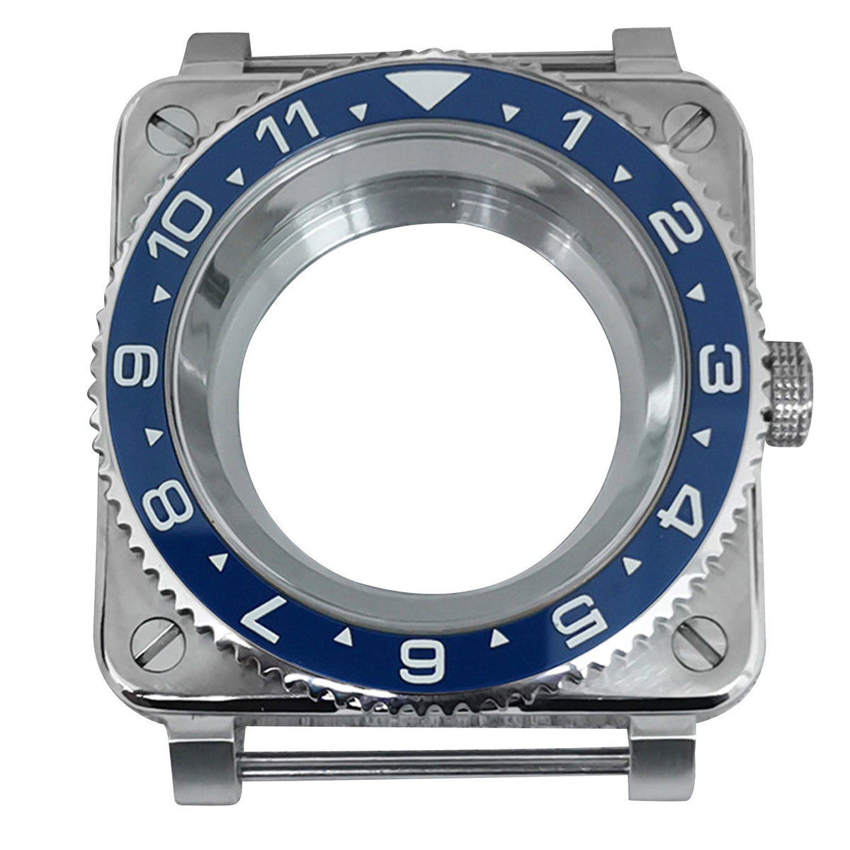 42mm Stainless Steel Watch Case For NH35/NH36/4R/7S Movement Accessories ww