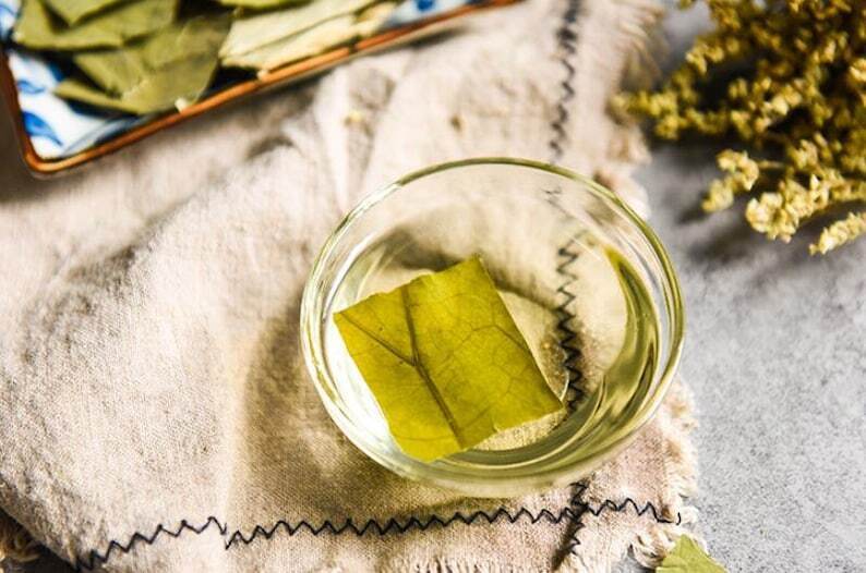 Dried Lotus Leaf Tea Lotus Leaf Buds Natural Makes A Healthy Tea Good Quality