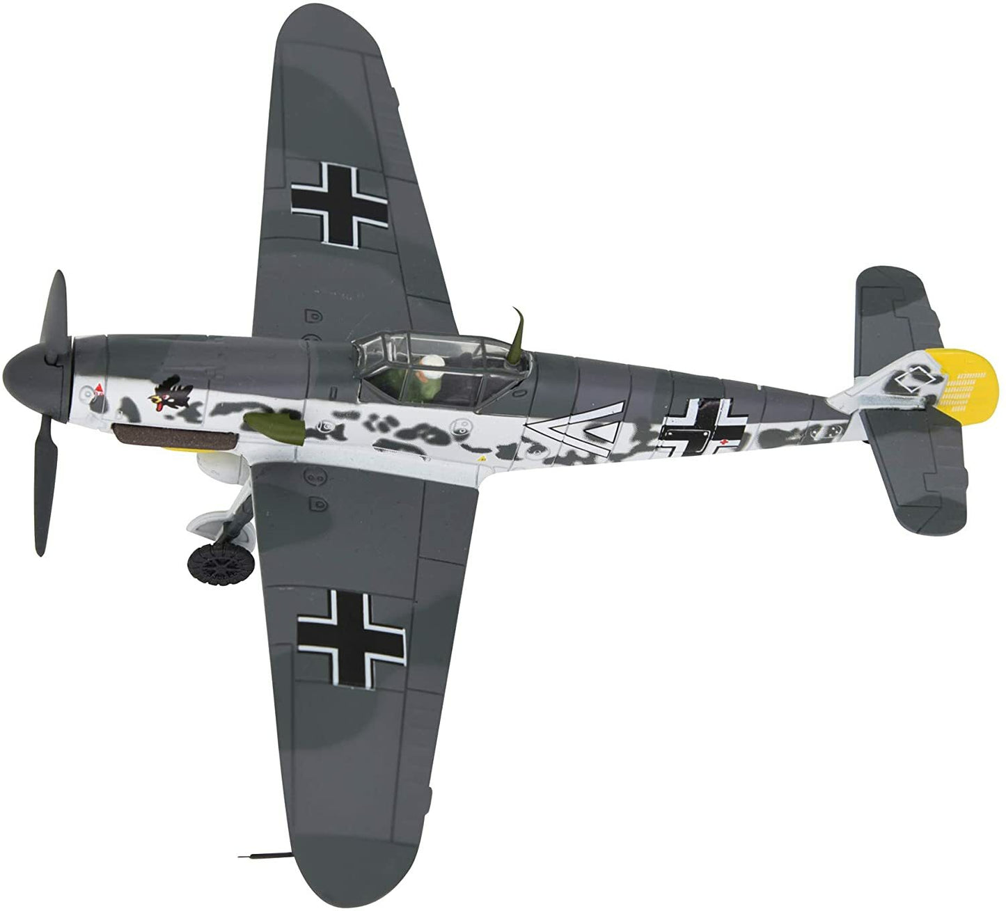 1:72 Messerschmitt Bf-109F-4 Fighter Attack Metal Diecast Plane Model,WW II 1942