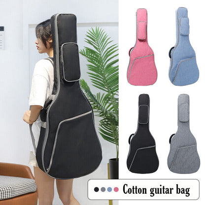 Thickened Guitar Gig Bag Double Shoulder Straps Padded Soft Case Backpack NEW