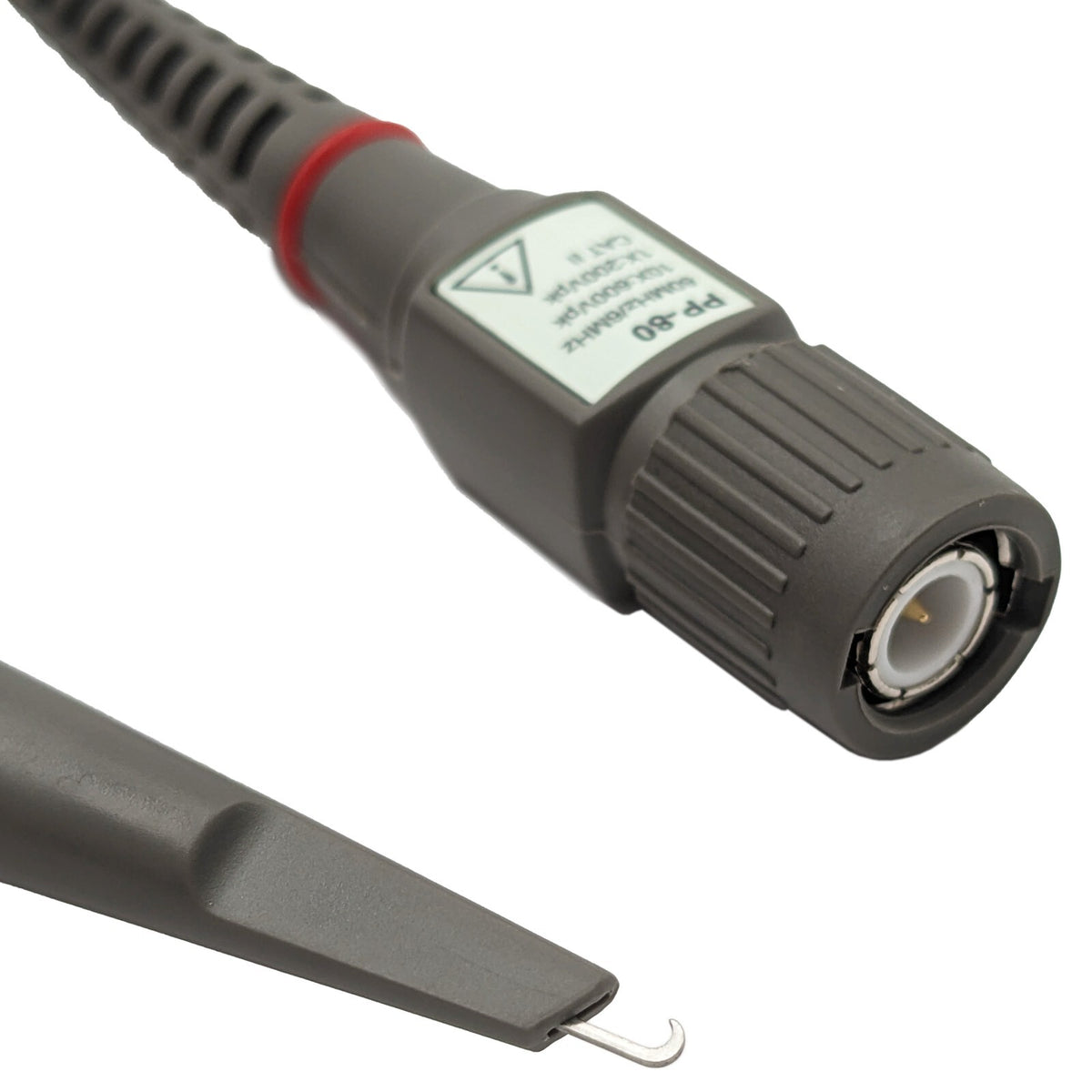 Hantek 60 MHz Oscilloscope Probe, X1 / X10 Switchable with Accessory Set (PP-80)