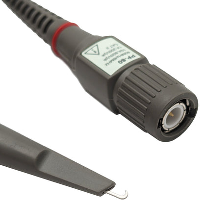 Hantek 60 MHz Oscilloscope Probe, X1 / X10 Switchable with Accessory Set (PP-80)