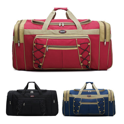 60 L Large Canvas Duffle Bag Travel Luggage Sports Gym Tote Waterproof Men Women