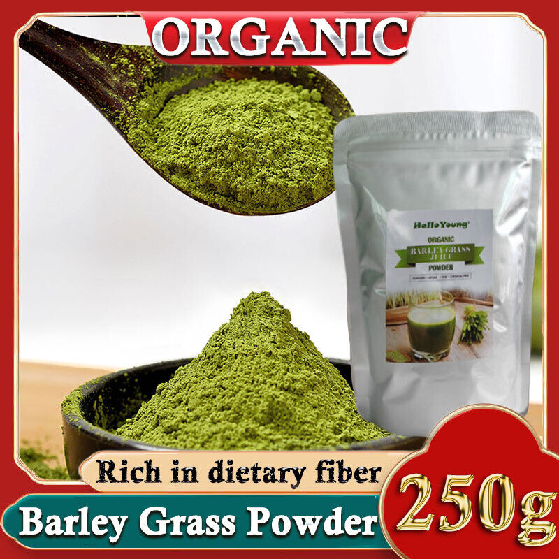 250g Barley Grass Powder Natural Organic Slimming Tea Reduce Weight Loss Food