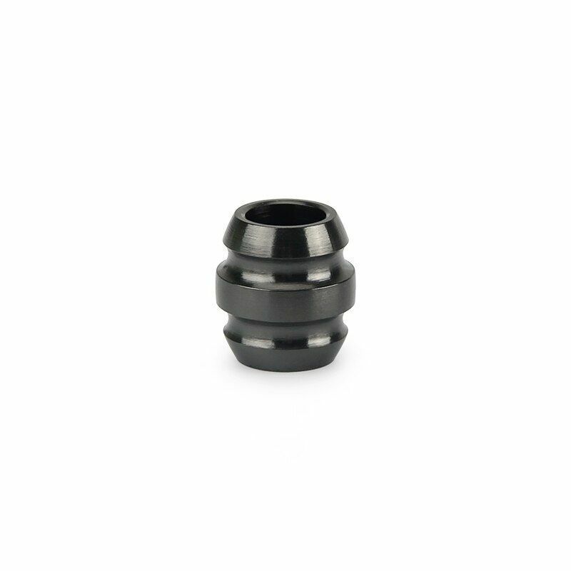 Black Titanium Alloy Knife Beads Paracord Umbrella Rope Thread Zipper Accessorie