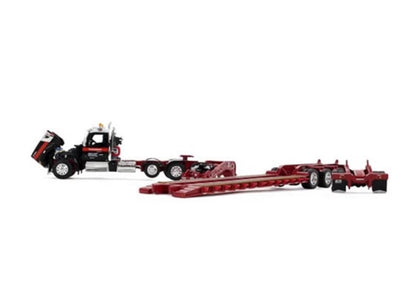 1:64 Mammoet KENWORTH W990 Trailer Tow Truck Construction Machine Diecast Model