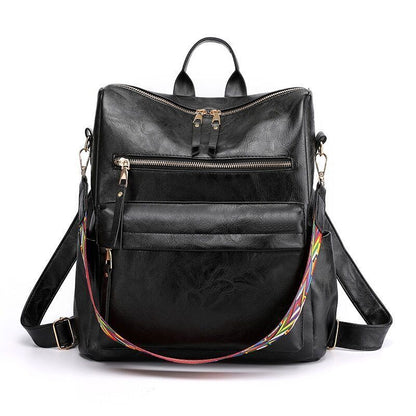 Backpack Women Leather Backpack School Bags Teenage Girls Women Travel Backpacks