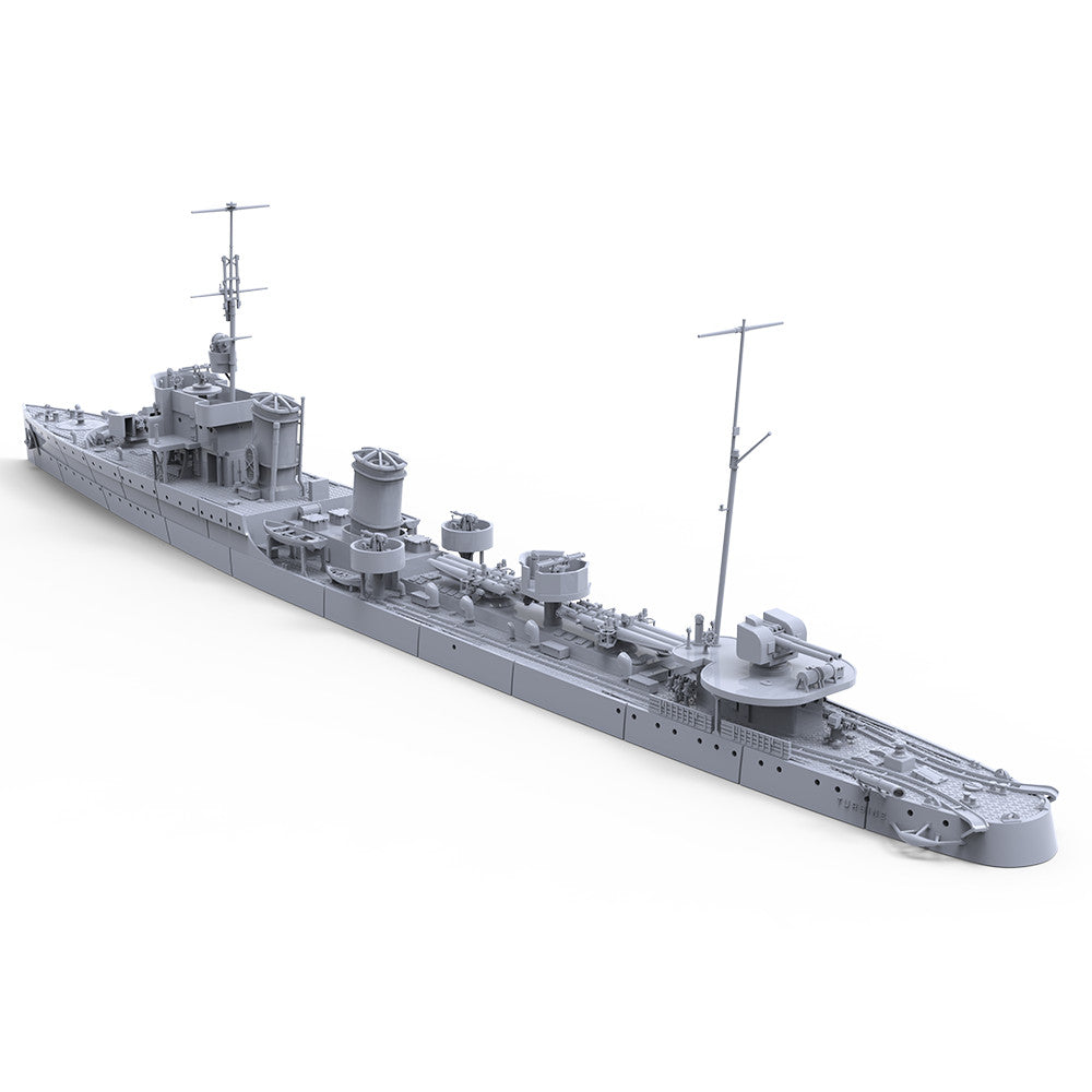 SSC700732 1/700 Military Model Kit Italian Turbine Class Destroyer Turbine 1927
