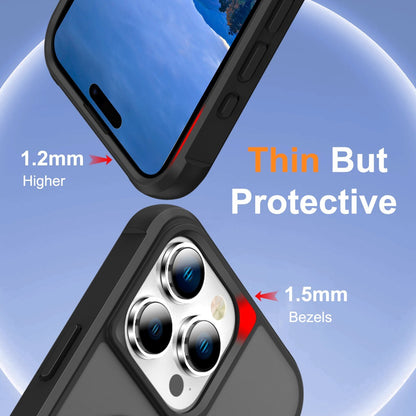 For iPhone 16 15 14 13 12 11 Pro Max Plus Mag-Safe Case with Screen Protector