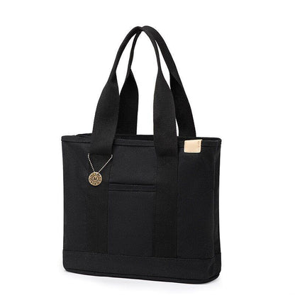Canvas Bag Handbag Ladies Shopping Bag Wallet Purse Pouch Polyester Shoulder Bag