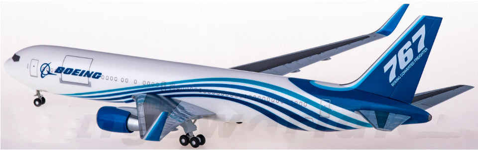 1:200 28CM Hogan BOEING 767-300BCF Passenger Airplane ABS Plastic Aircraft Model