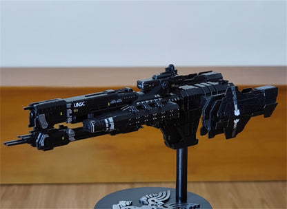 Halo Spacecraft Spaceship Model Battles Ship Resin Figure Painted Toy Gifts