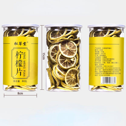 80g Drying Lemon Slices Healthy Herbal Tea Ningmeng Chinese Top Lemon Bubble Tea