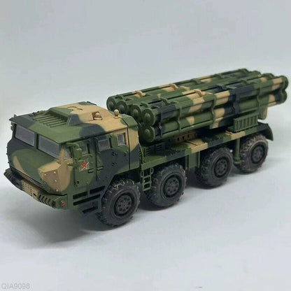 1/72 China PLA PHL-191 Long-range Rocket Launcher Tricolor Camouflage Model