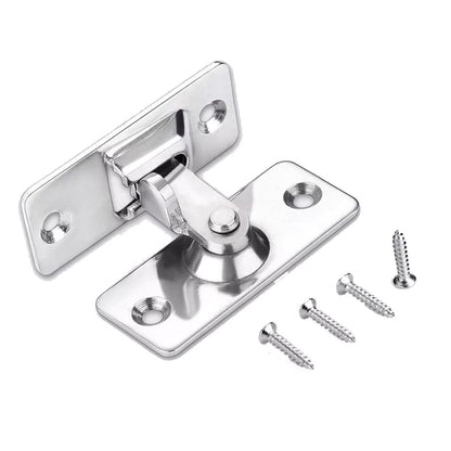 Durable 90 Degree Stainless Steel Latch Safety Right Angle Sliding Door Lock