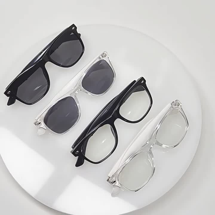 AI translation 100 languages Bluetooth listening songs calling smart glasses