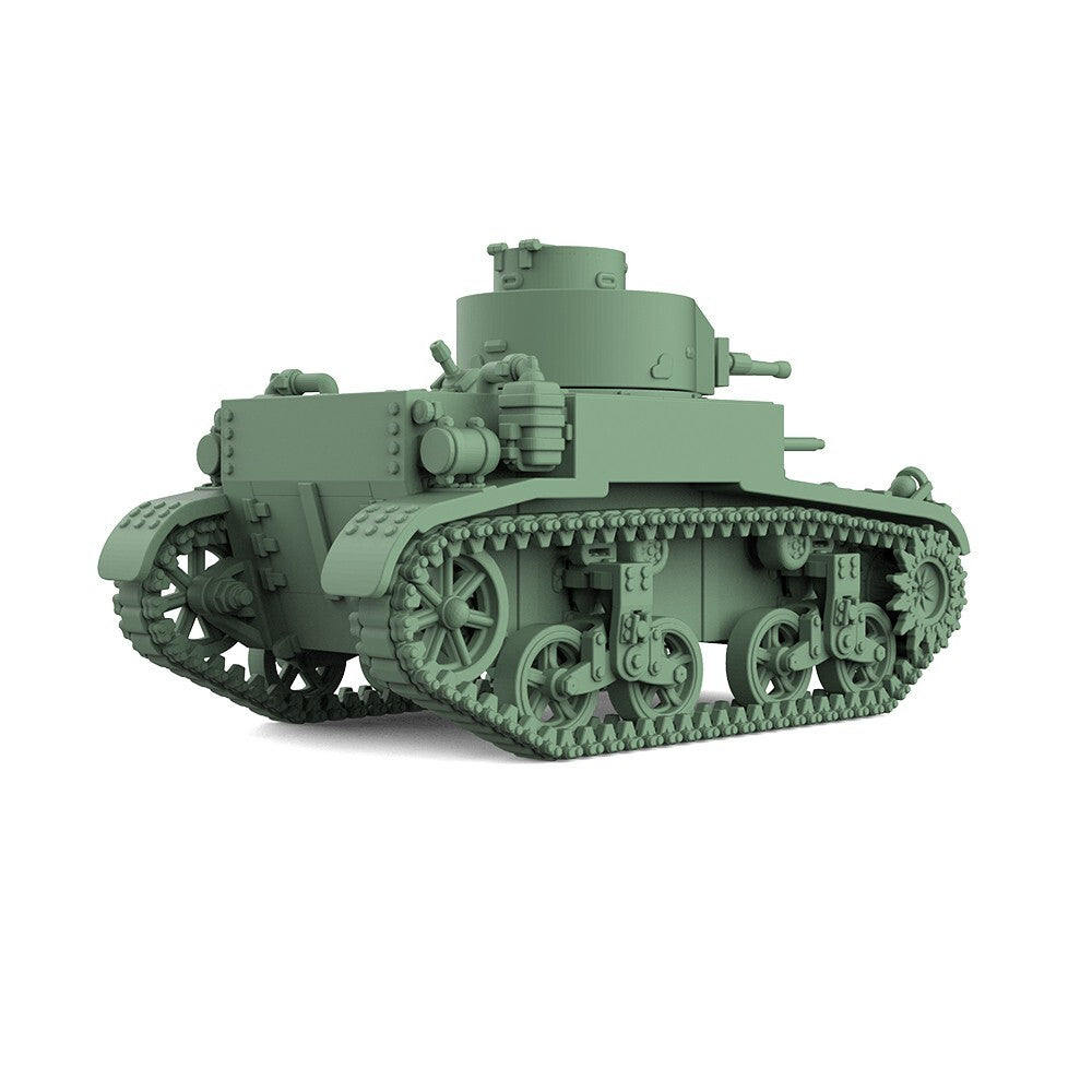 SSMODEL SS501 1/200/350/700 Military Model Kit US M2 Light Tank