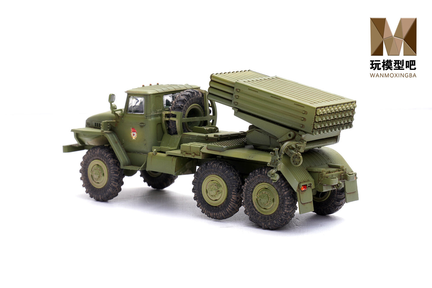 1/72 Russian BM-21 hail rocket later stage model