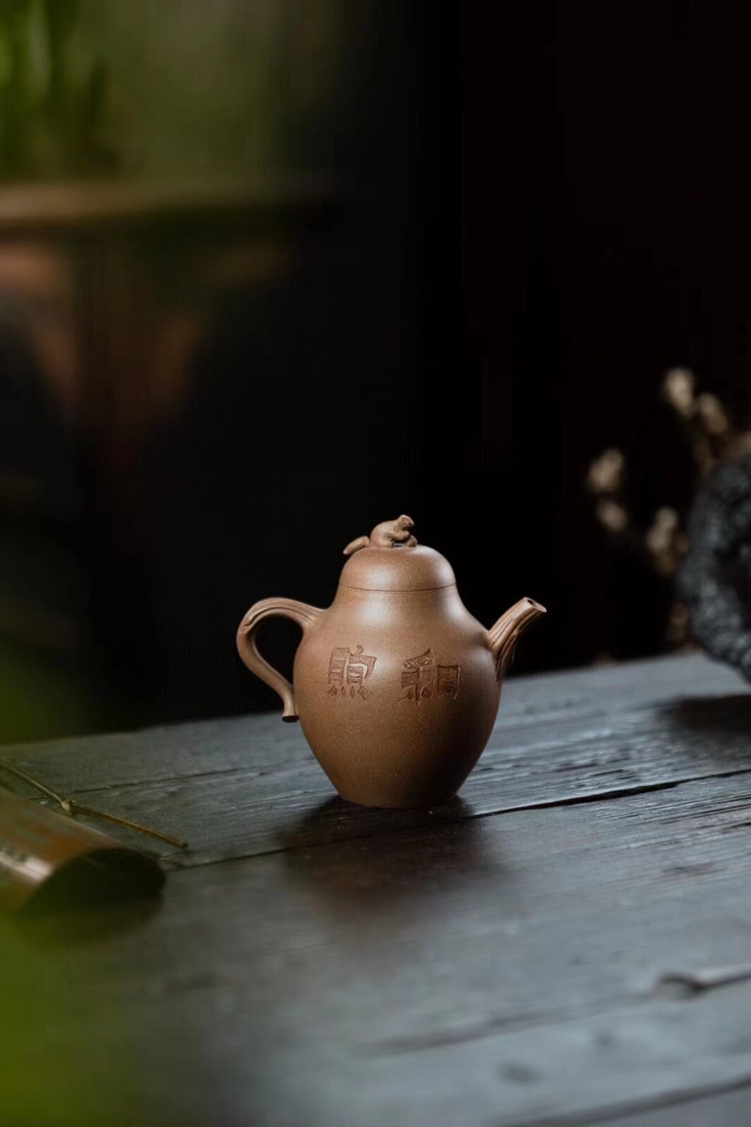 160cc chinese Yixing Handmade Zisha teapot Duan Clay Grape Hu Gongfu Tea Pot