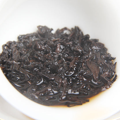 Yunnan Pu'er Tea Menghai Golden Brick Ancient Tree Brick Aged Puer 250g