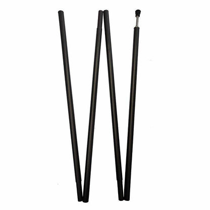 Tent Support Rod Pole Ultralight Lightweight Carbon Fiber Sturdy Stiff 125-28 CM