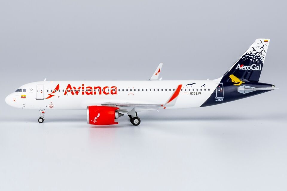 1:400 NG Model Avianca AIRBUS A320 Passenger Airplane Diecast Aircraft Model