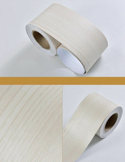 Wall Stickers Black/White Waterproof Waist Line Self Adhesive Border Roll Homes