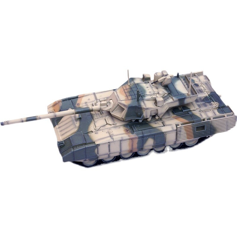1/72 Russian T14 Main Battle Tank T-14 Amata Tricolor Camouflage Tank Model