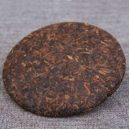 100g Yunnan Pu Erh Tea Qi Zi Cake Tea Jinya Ripe Tea Palace Pu'er Tea Cake