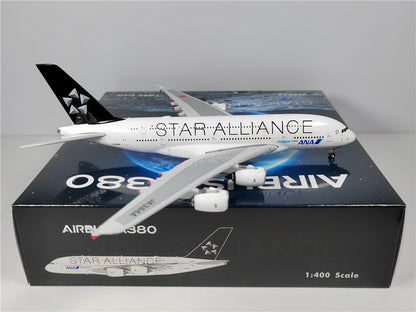 1:400 Phoenix STAR ALLIANCE ANA A380 Airplane Diecast Aircraft Plane Model