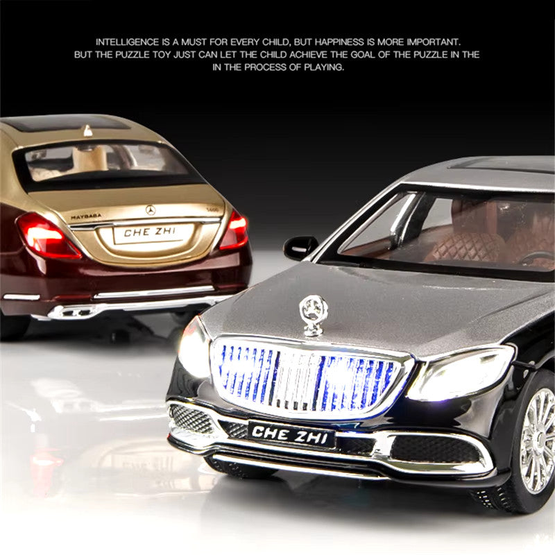 1:24 Maybach S600 S650 Alloy Luxy Car Model Diecasts Metal Toy Vehicles Car Mode