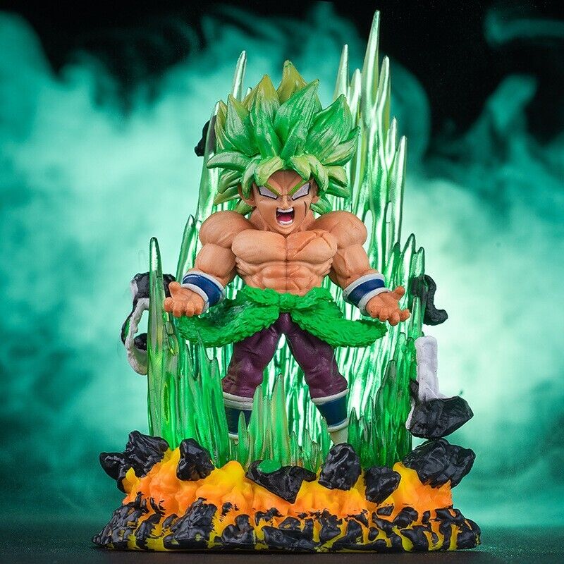 Dragon Ball Super Saiyan Goku Broly Vegeta PVC Action Figure Statue Model Toys